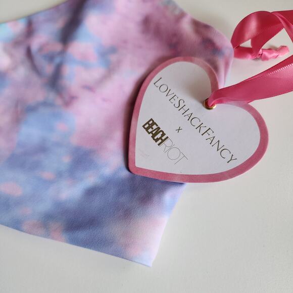 LoveShackFancy X Beach Riot Georgia Top Size Small New - Picture 11 of 11